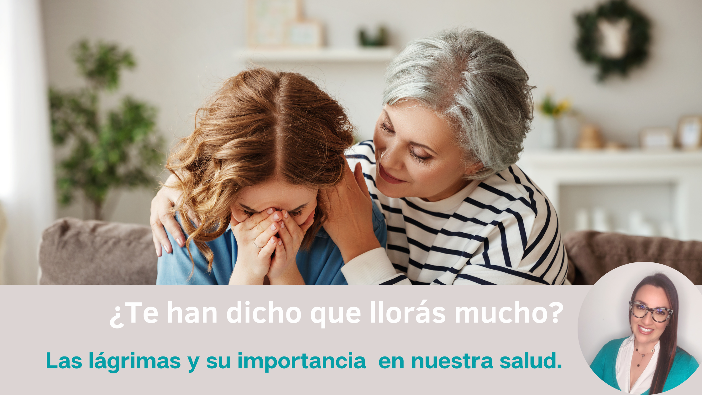 Llorar es una medicina natural.